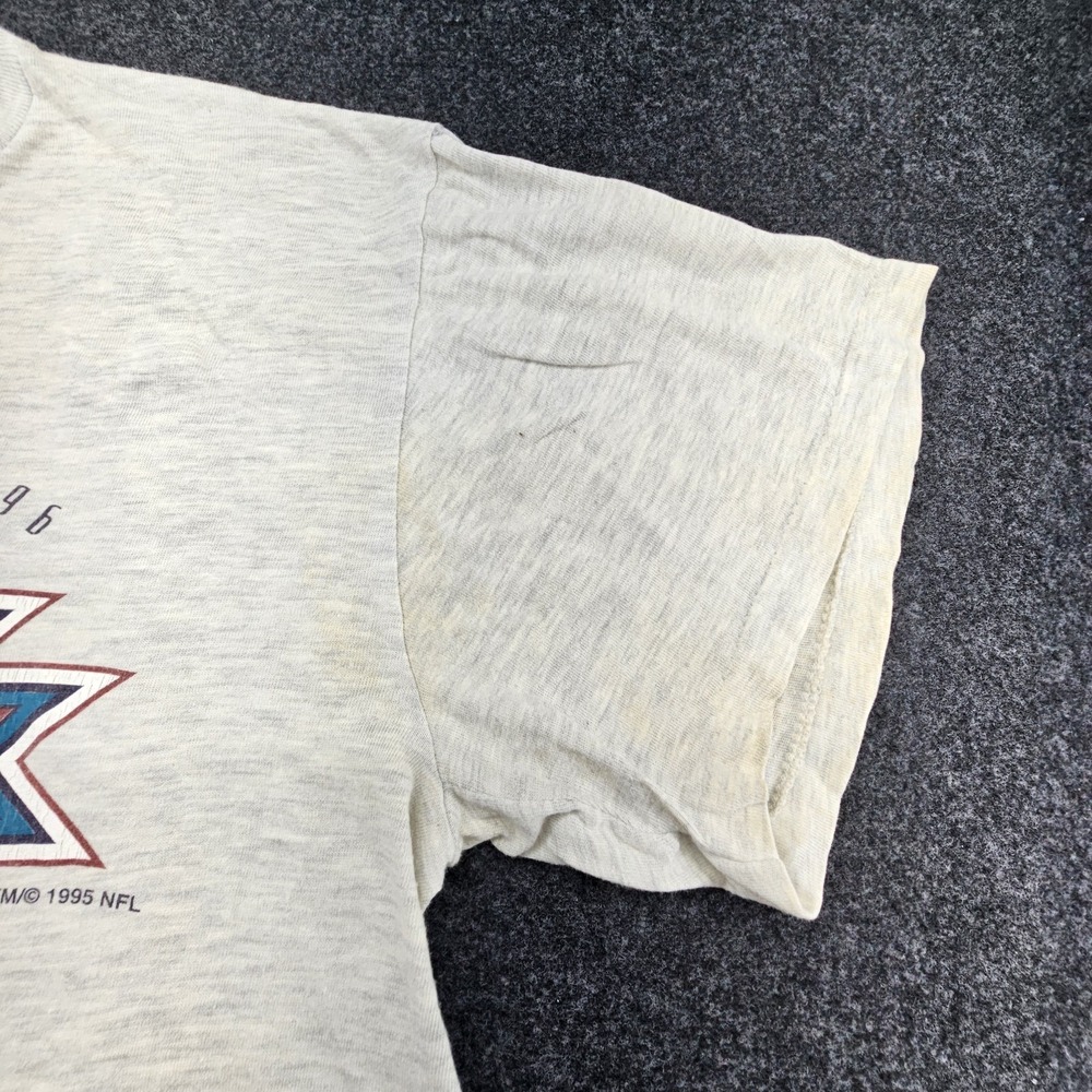 Vintage NFL T-Shirt Stadium Cowboys Steelers Super Bowl XXX Size L Sundevil 96 - Picture 5 of 16